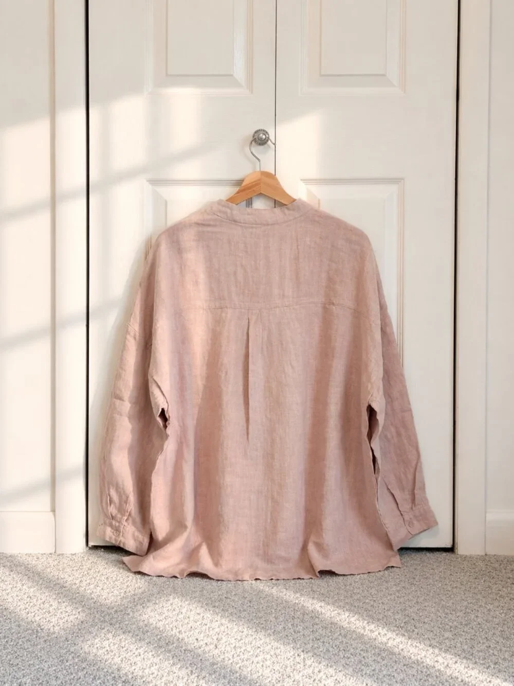 100% Hemp Blush Pink Shirt - Brand New with Tags - Picture 6 of 7